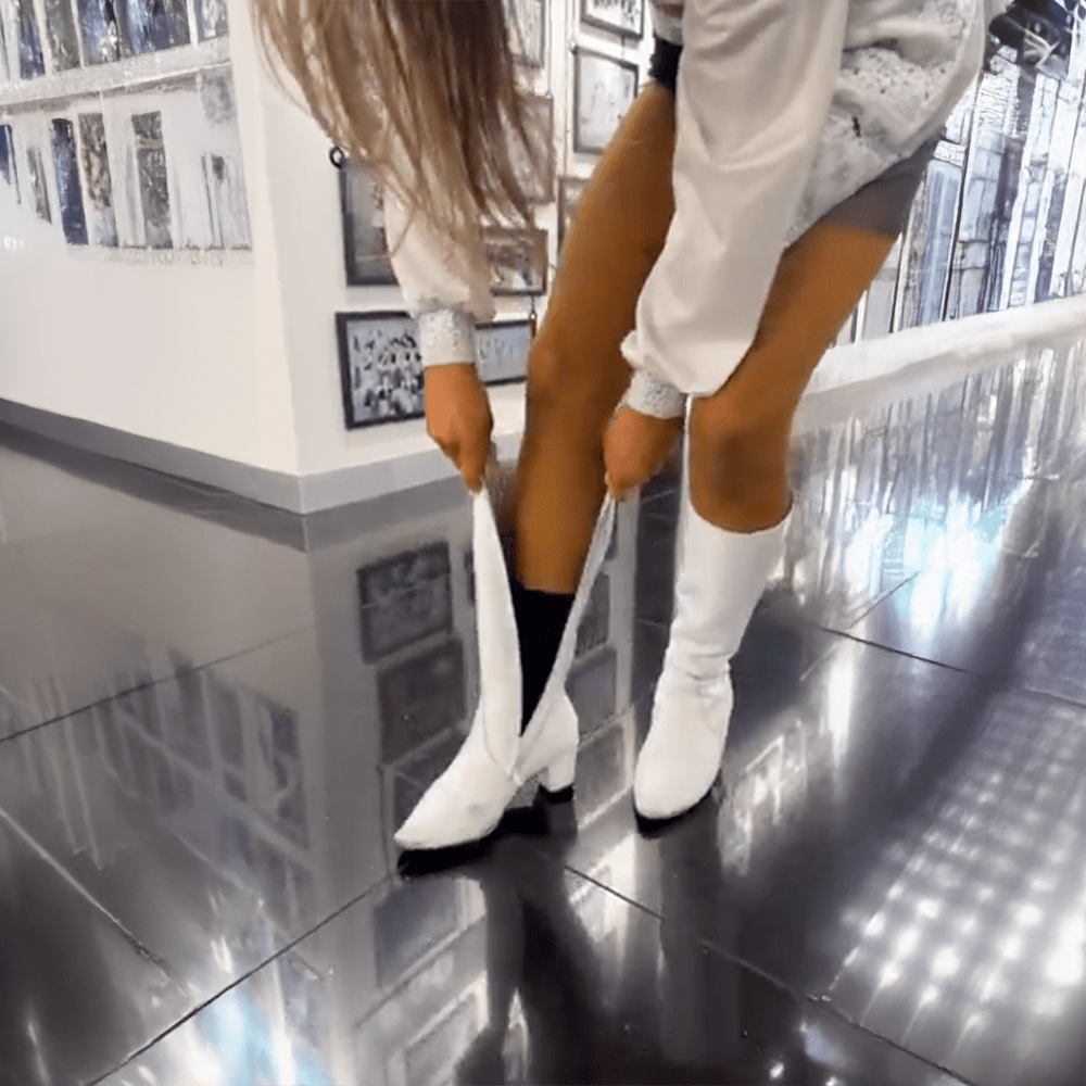 Mid-Calf Compression Boot Sock