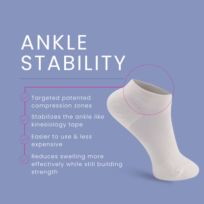 No Show Compression Sock